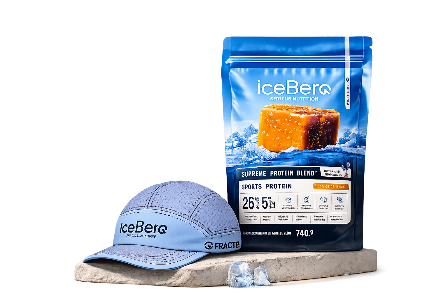 Sports Proteína Pouch + FRACTEL CAP