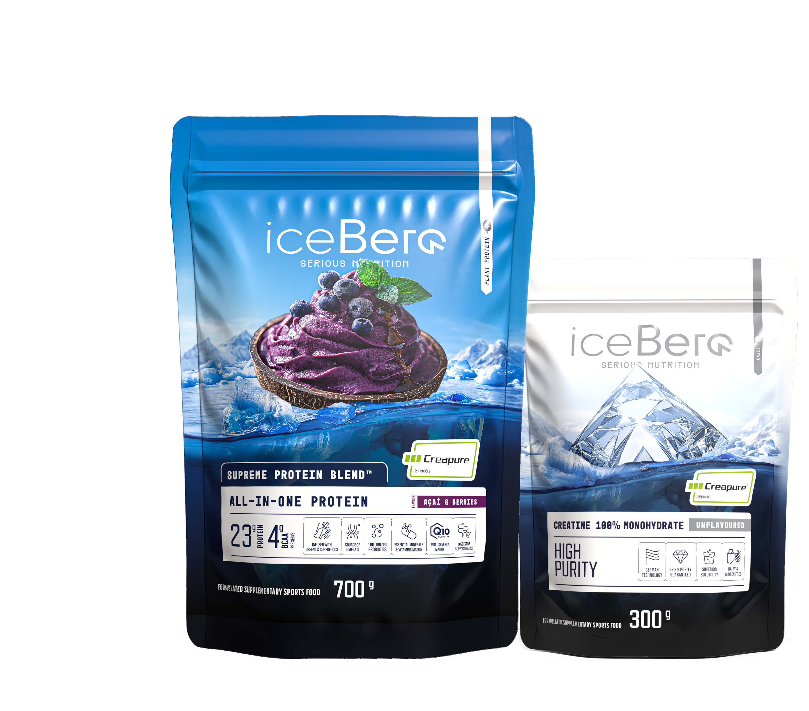 Combo de proteína e Creapure®