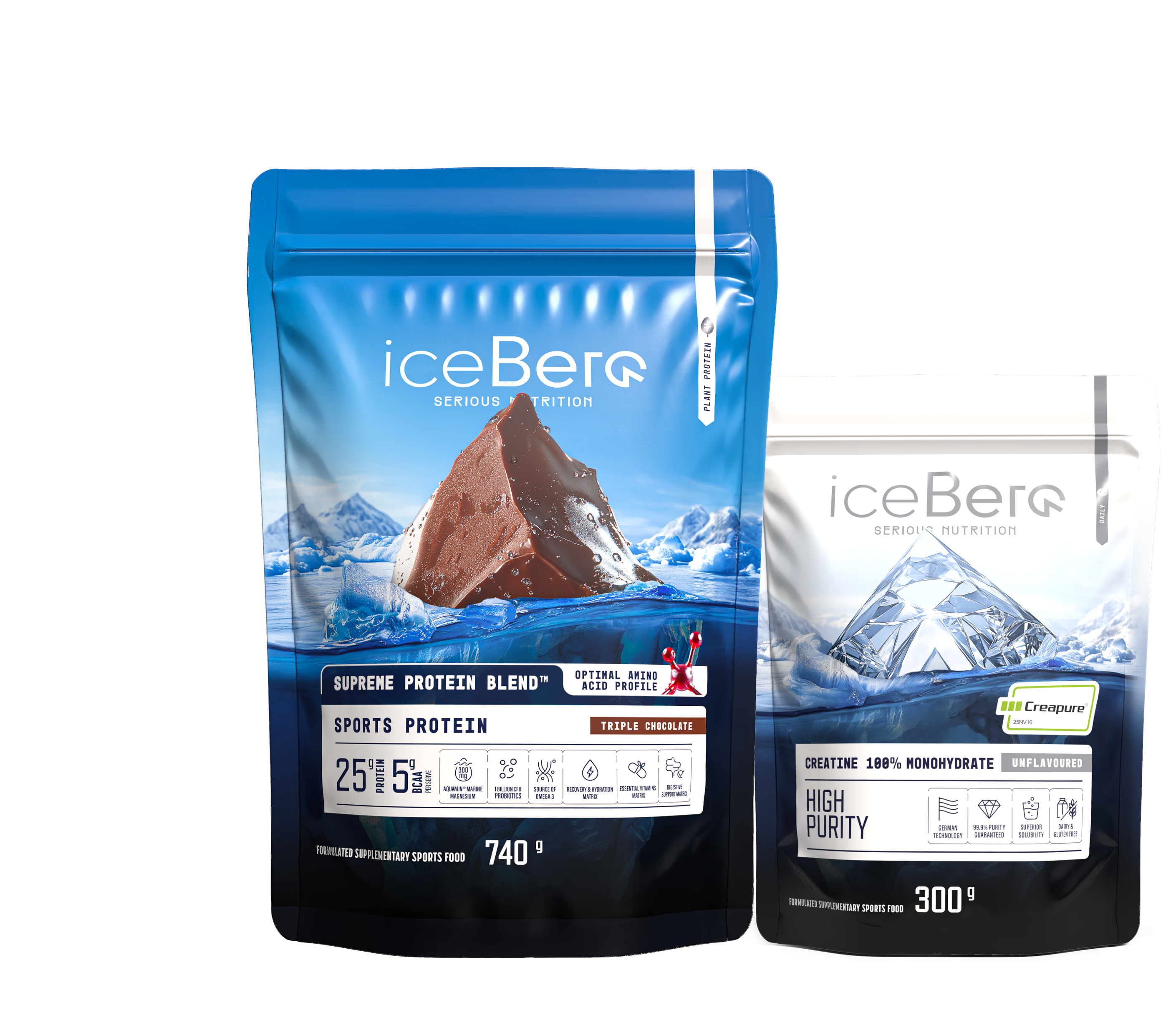 Combo de proteína e Creapure®