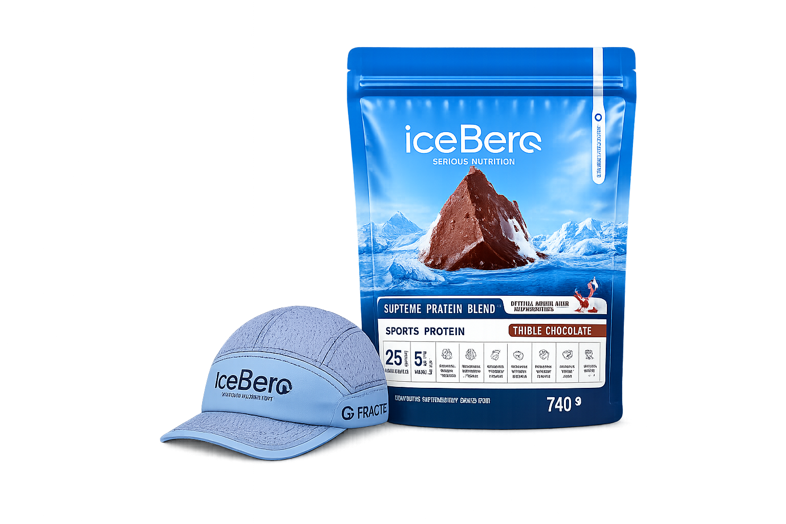 Sports Proteína Pouch + FRACTEL CAP