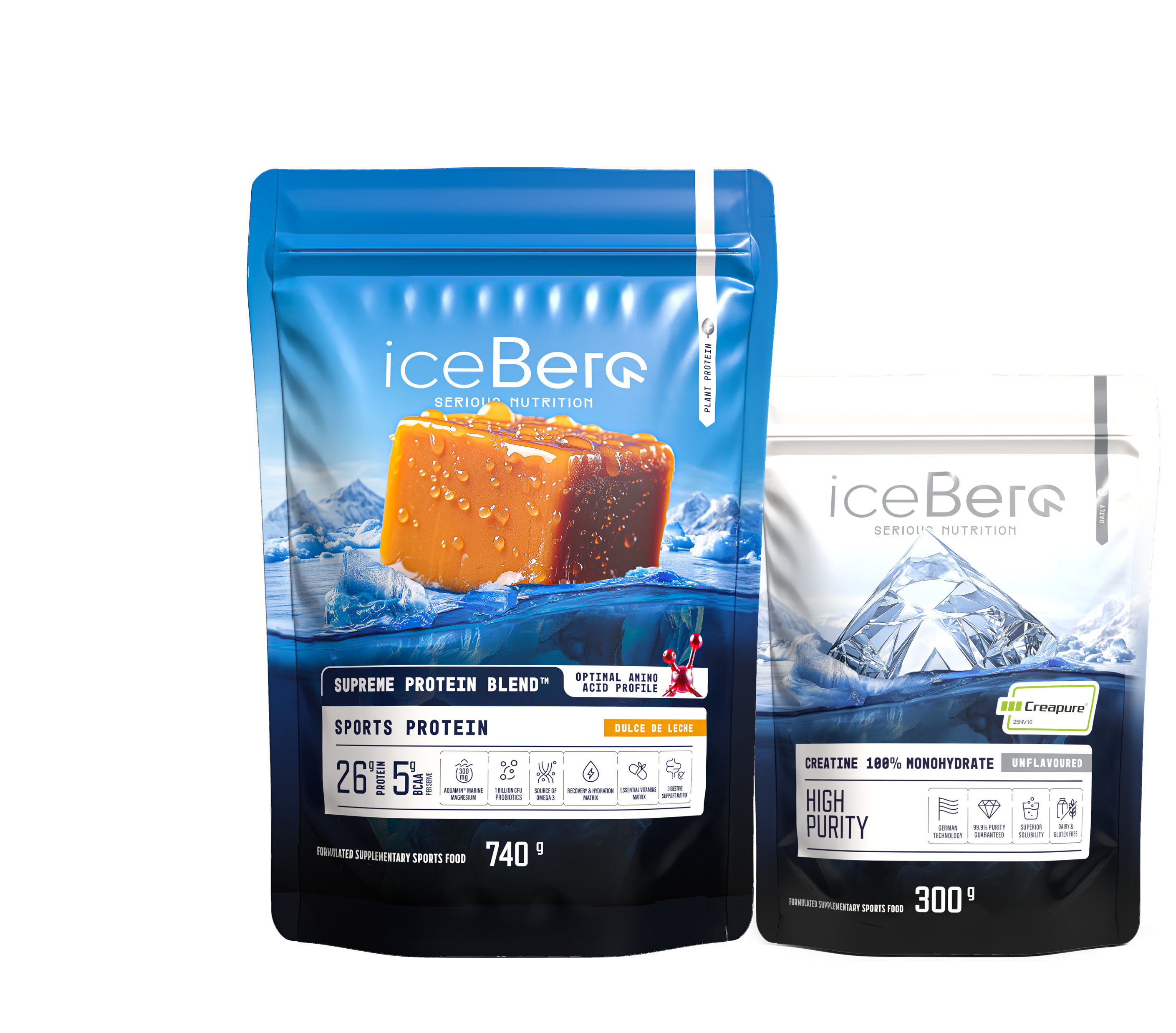 Combo de proteína e Creapure®