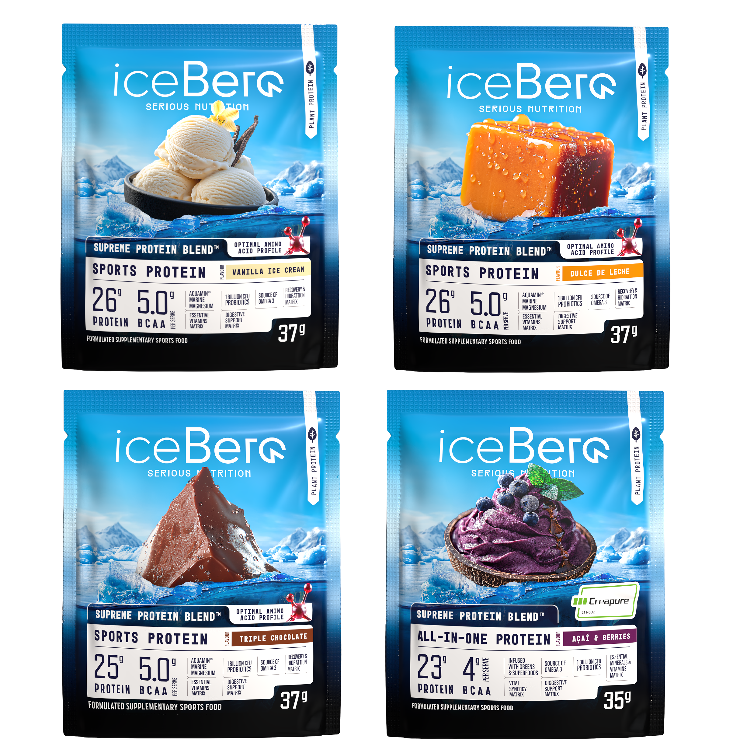 Revo Nutri Proteína Trial Pack (4 sachets)