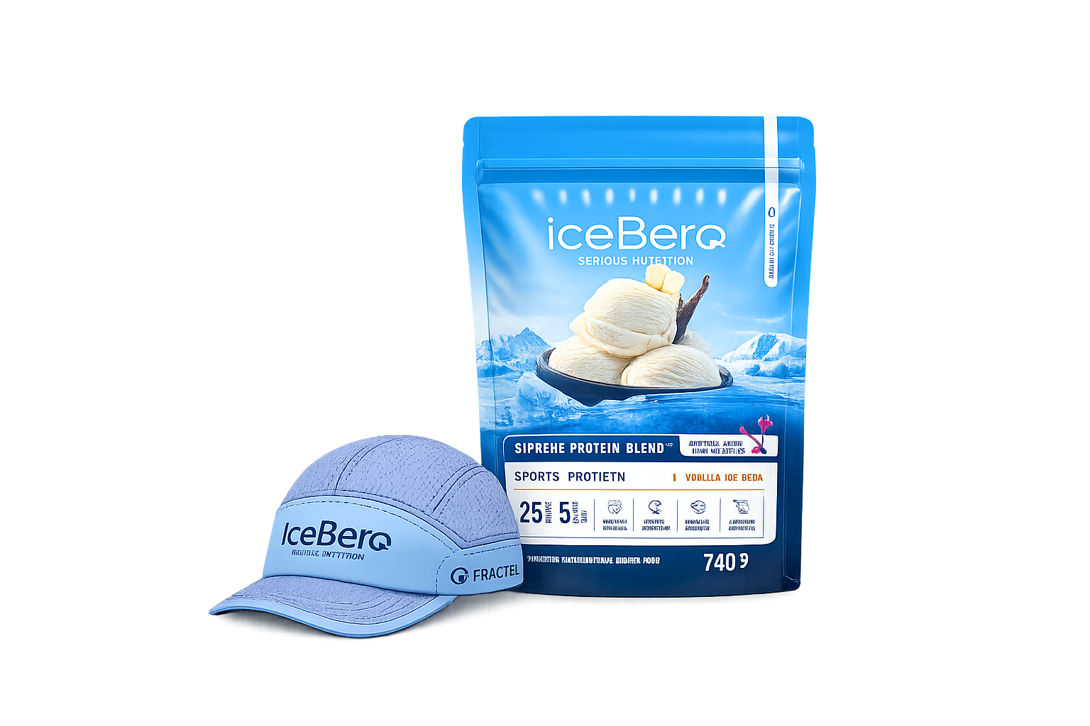 Sports Proteína Pouch + FRACTEL CAP