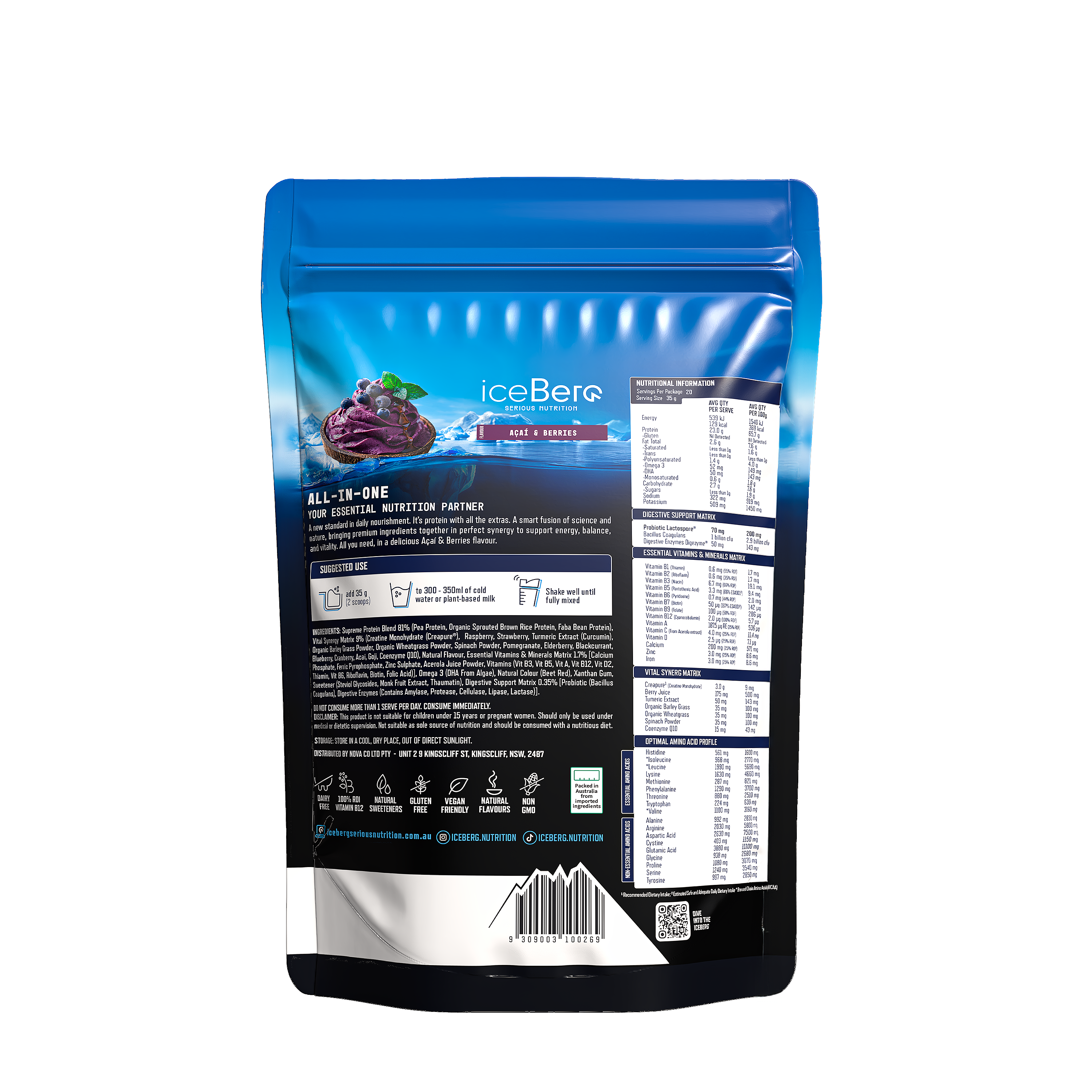 ALL-IN-ONE Proteína Açai - Sachet 35g